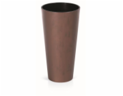 Květináč Prosperplast TUBUS SLIM CORTEN patinující ocel 25 cm 
