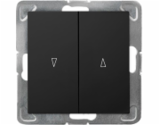 Ospel IMPRESJA Spínač spouště s mechanickým zámkem, černá metalíza LP-7YB/m/33