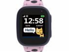 CANYON smart hodinky Sandy KW-34 PINK/GREY,1.44", Nano SI...