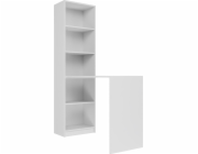 Topeshop R50 BIEL Z BIURKIEM computer desk White