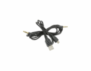 AV:link PBH-10 bezdrátová Bluetooth SD sluchátka, červená