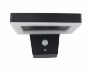REV LED Solar Wandleuchte Square schwarz