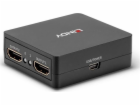 Lindy 2portový HDMI splitter 18Gbps, kompaktní