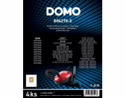 Sáčky do vysavače 4 ks - textilní, 4 l - DOMO DO42TS-2