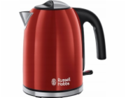 Rychlovarná konvice Russell Hobbs 20412-70 Černá Červená Nerezová ocel