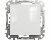 Křížový vypínač SCHNEIDER SEDNA DESIGN, barva bílá.