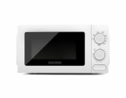 Mikrovlnná trouba Black+Decker, BXMZ700E, gril, objem 20 L, 9 stupňů ohřevu, 900 W