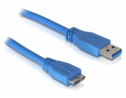 Delock USB 3.0 kabel A samec/ Micro samec délka 1m