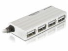 Delock HUB USB 2.0 - Rozbočovač - 4 x USB 2.0 - desktop