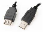 Kabel USB-A – USB-A USB 1,8 m černý (128850)