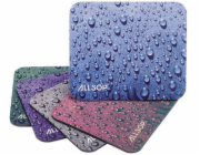 Allsop podložka pod myš, kapky - modrá