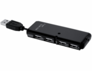 IBOX USB 2.0 4-Port HUB Black