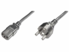 PREMIUMCORD Kabel napájecí 230V/10A, rovná vidlice,  2m
