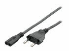 equip napajecí kabel pro notebooky, euro, černý 1,8m