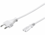 PREMIUMCORD Kabel síťový 230V k magnetofonu 3m bílý