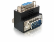 DeLOCK Adaptér VGA samec/samice úhlový 90°
