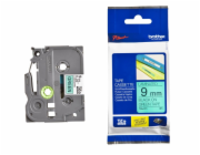 BROTHER TZ721 Black On Green Tape (9mm)