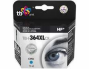 Ink. kazeta TB kompat. s HP CB323EE (No.364), TBH-364XLCR, Cyan