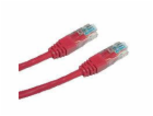 DATACOM patch cord UTP cat5e 5M červený