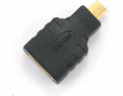 GEMBIRD Kabel red. HDMI na HDMI micro, zlacené kontakty, černá