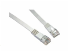 SOLARIX patch kabel plochý CAT6 UTP LSOH 7m šedý