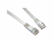 SOLARIX patch kabel plochý CAT6 UTP LSOH 7m šedý