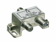 PremiumCord antenní rozbočovač na F konektory 1-2 výstupy 5-1000 MHz
