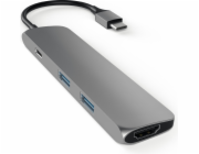 Satechi Multiport Slim Dock USB-C Station/Replicator (ST-CMAM)