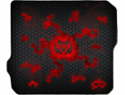 C-TECH herní podložka pod myš ANTHEA CYBER RED, 320x270x4...