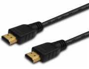 Elmak HDMI - HDMI kabel 10m černý (SAVIO CL-34)
