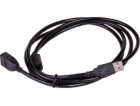 Akyga kabel USB A-A 1.8m/černá