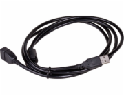 Akyga kabel USB A-A 1.8m/černá