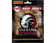 INDIANA Jerky hovězí Peppered 25g