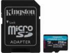 KINGSTON 256GB microSDXC Canvas Go! Plus 170R/100W U3 UHS...