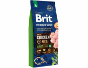 Brit Premium by Nature Adult XL 15kg granule pro psy