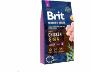 BRIT Premium by Nature S Junior - suché krmivo pro psy - 8 kg