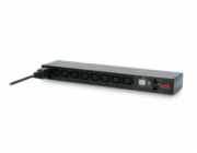 APC Rack PDU, Switched, 1U, 16A, 208/230V, (8)C13, IEC-320 C20 2.5 m