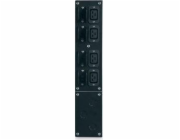 APC Service Bypass Panel - Přepínač obtoku (k montáži na regál) - AC 230 V - výstupní konektory: 4 - 2U - 19" - černá - pro Symmetra 4KVA, 6kVA