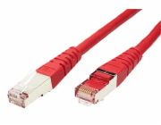 Patch kabel FTP Cat 6, 1m - červený