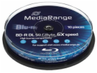 MediaRange BD-R 50 GB, Blu-ray disky
