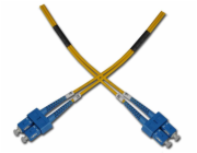 Optický patchkabel duplexní, SC-SC 9/125um SM 20m, OS2