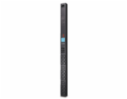 APC Metered Rack PDU ZeroU 2G - Pásek na rozvod silnoproudu (k montáži na regál) - AC 200/208/230 V - RS-232 - vstup: IEC 60309 16A - výstupní konektory: 20 (power IEC 60320 C13, IEC 60320 C19) - čern