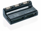 CONNECT IT USB 2.0 hub 3 porty + čtečka karet BOOT