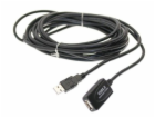 PremiumCord USB 2.0 repeater a prodlužovací kabel A/M-A/F 5m