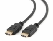 Gembird kábel HDMI High speed (M - M), aktívny, chipset, pozlátené konektory, 30 m, čierny