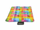 Spokey PICNIC COLOUR Pikniková deka s popruhem, 130 x 150 cm