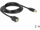 Delock Cable USB 2.0 B samec > B samice prodlužující 2 m