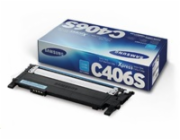 Samsung CLT-C406S - originální toner modré barvy