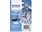 EPSON ink Multipack 3-colour "Budík" 27 DURABrite Ultra Ink