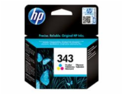 HP 343 originální inkoustová kazeta tříbarevná C8766EE HP (343) C8766EE - ink. náplň barevná, DJ 5740,6540,1510 originál